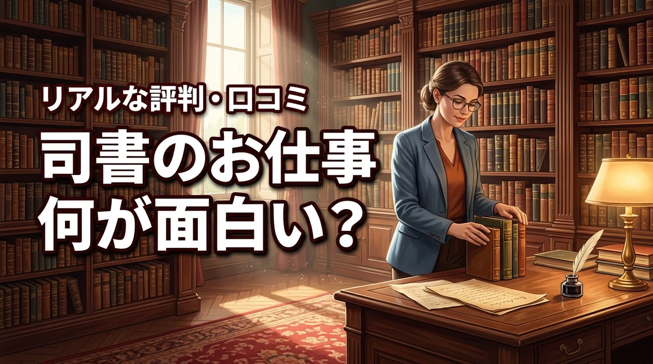 司書のお仕事は何が面白い？口コミ・評判を徹底解説｜つまらないという声の理由も紹介