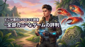 Everything is Crabはどこが面白い？“全部カニ”なゲームの口コミ評判と実際の評価