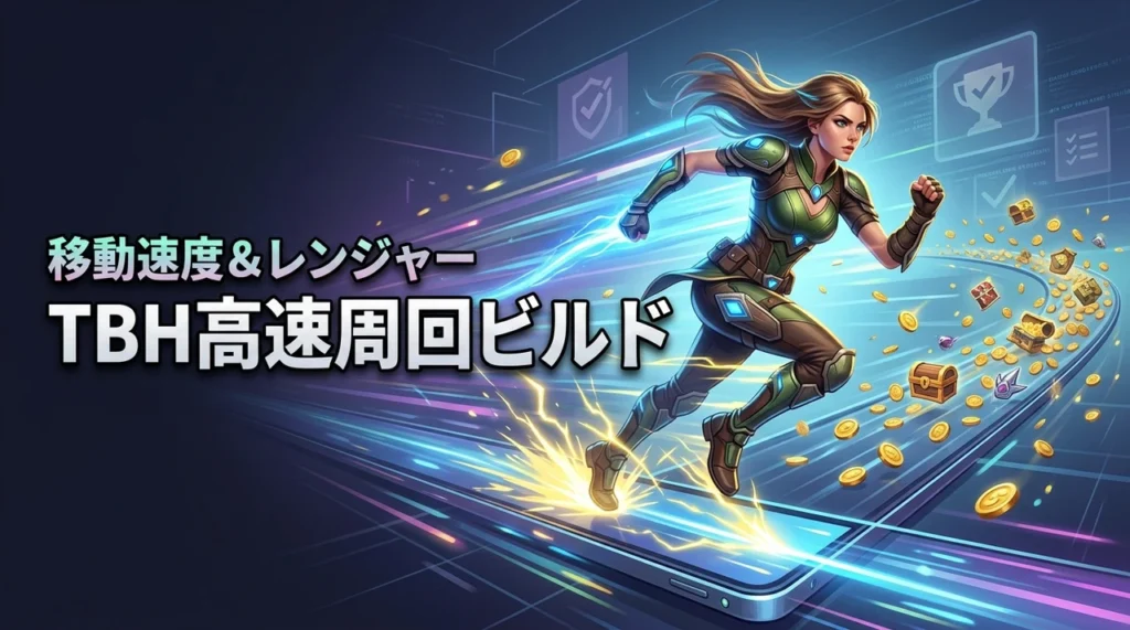 TBHタスクバーヒーローで周回を効率化！移動速度ビルドとレンジャーの運用法