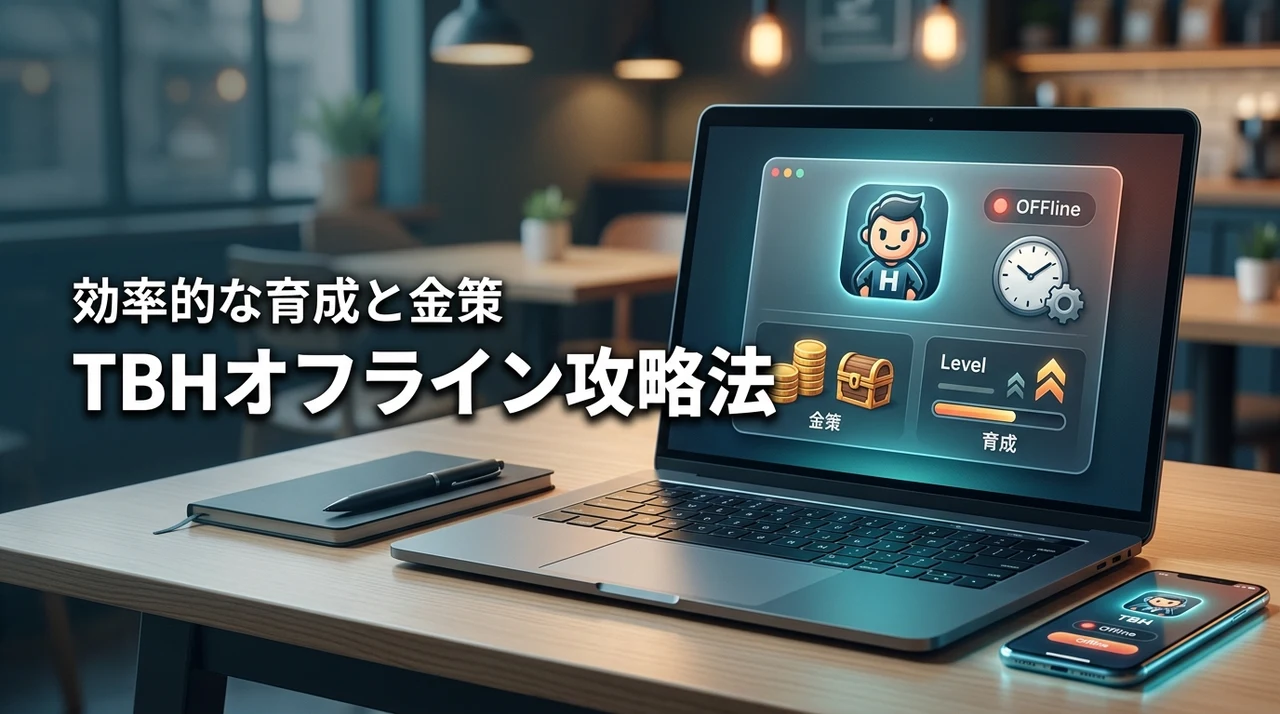TBHタスクバーヒーローのオフライン時の仕様を完全攻略！育成と金策の活用方法