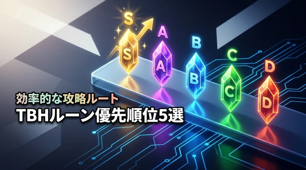TBHタスクバーヒーローのおすすめルーン優先順位5選！効率的な攻略ルートを解説