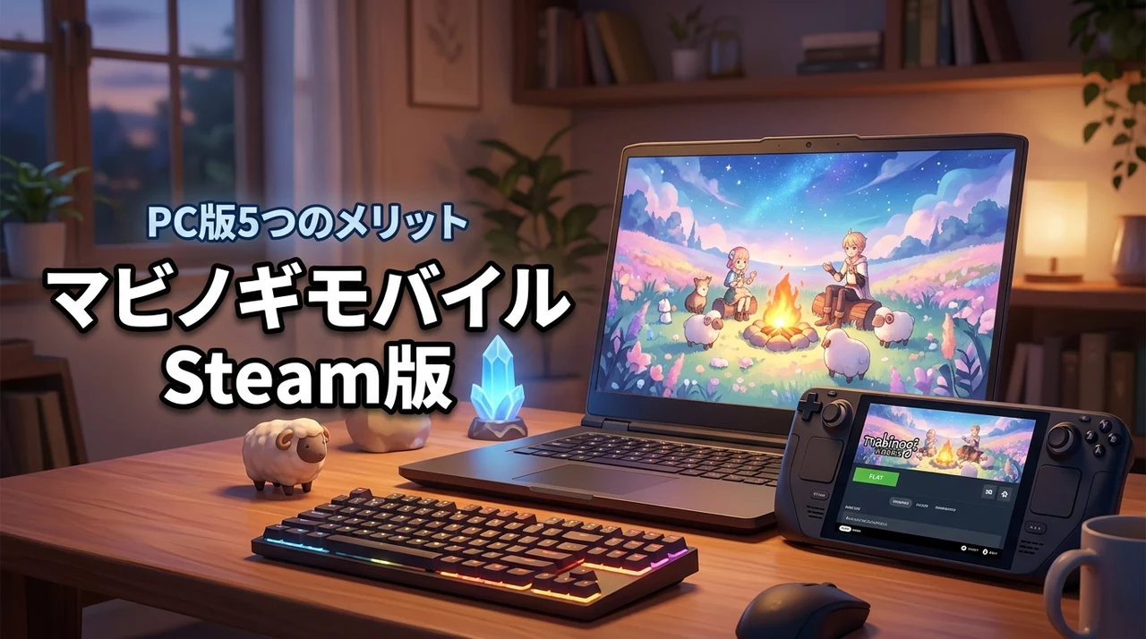 マビノギモバイルはSteamで遊べる？PCで遊ぶ5つのメリットや動作環境を解説