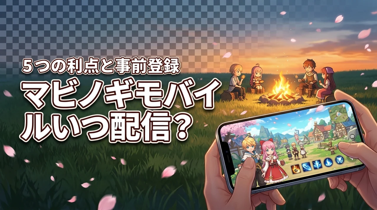 マビノギモバイルはいつ日本で配信？遊ぶ5つのメリットと事前登録情報を公開