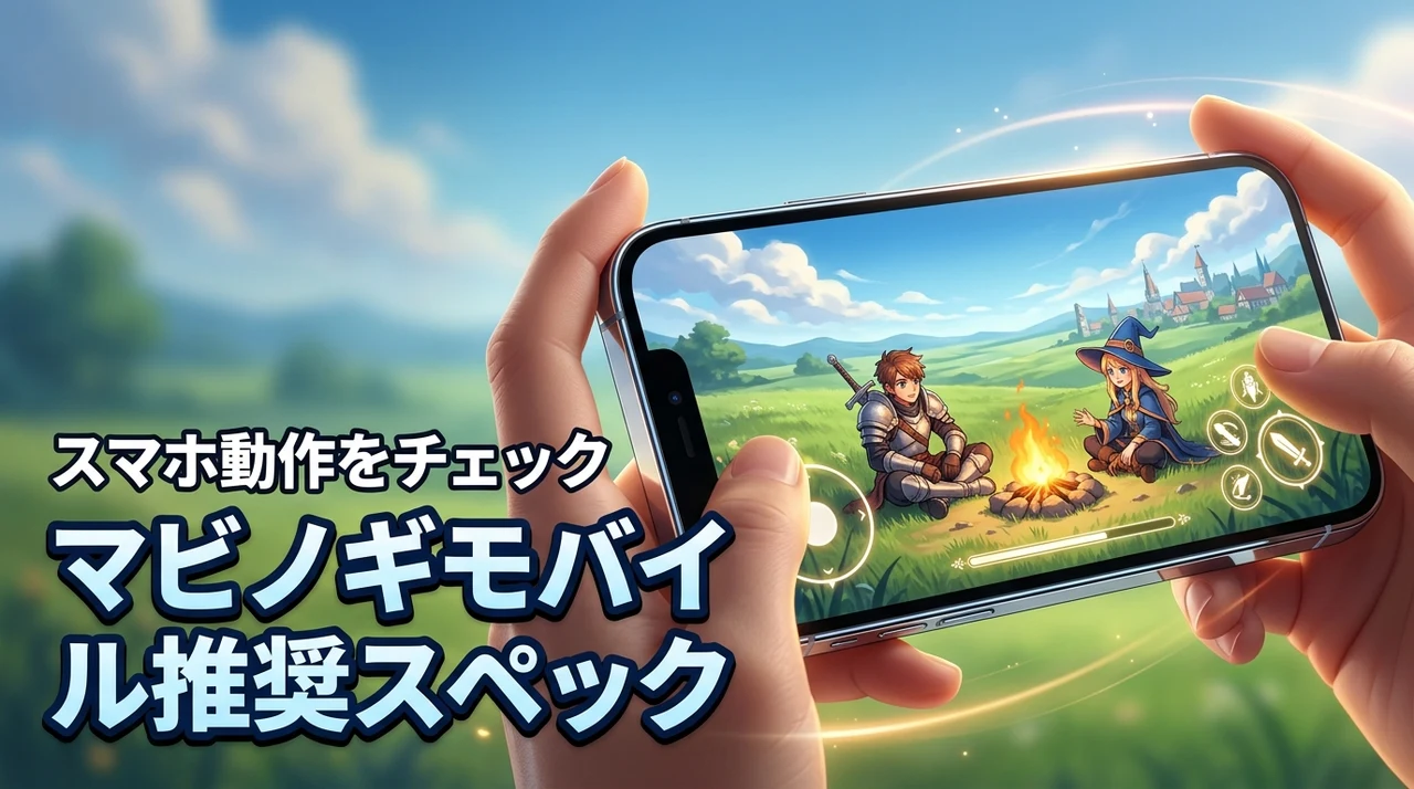マビノギモバイルの推奨スペックを確認！手持ちのスマホで快適に遊べるか判定