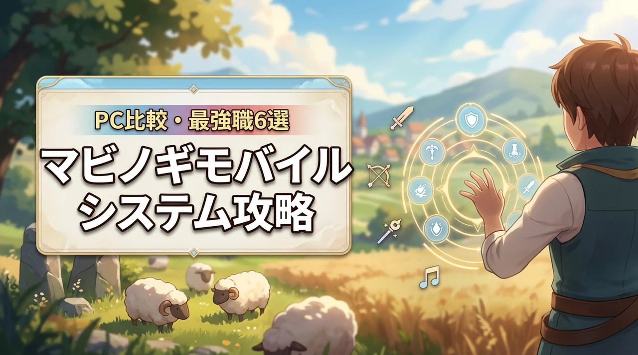 マビノギモバイルのシステムを徹底解説！PC版との違いや最強クラス6選を紹介（記事のアイキャッチ画像）