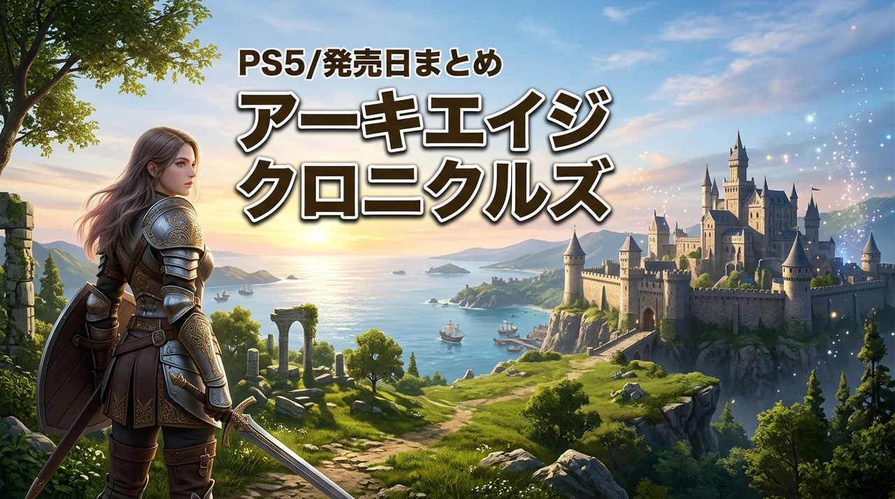 アーキエイジクロニクルズはPS5で遊べる？Xbox版の発売日・クロスプレイ対応まとめ（記事のアイキャッチ画像）